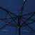 Umbrelă soare 3 niveluri, stâlp de aluminiu, azuriu, 2,5x2,5 m GartenMobel Dekor