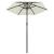 Umbrelă de soare 3 niveluri, stâlp de aluminiu, nisipiu, 2 m GartenMobel Dekor