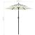 Umbrelă de soare 3 niveluri, stâlp de aluminiu, nisipiu, 2 m GartenMobel Dekor