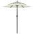 Umbrelă de soare 3 niveluri, stâlp de aluminiu, nisipiu, 2 m GartenMobel Dekor