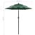 Umbrelă de soare 3 niveluri, stâlp de aluminiu, verde, 2 m GartenMobel Dekor