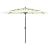 Umbrelă de soare 3 niveluri, stâlp de aluminiu, nisipiu, 3 m GartenMobel Dekor