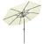 Umbrelă de soare 3 niveluri, stâlp de aluminiu, nisipiu, 3 m GartenMobel Dekor