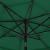 Umbrelă de soare 3 niveluri, stâlp de aluminiu, verde, 3 m GartenMobel Dekor