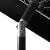 Umbrelă de soare 3 niveluri, stâlp de aluminiu, negru, 3 m GartenMobel Dekor