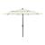 Umbrelă de soare 3 niveluri, stâlp de aluminiu, nisipiu, 3,5 m GartenMobel Dekor