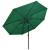 Umbrelă de soare 3 niveluri, stâlp de aluminiu, verde, 3,5 m GartenMobel Dekor