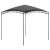 Pavilion, antracit, 3 x 3 x 2,65 m, 180 g/m² GartenMobel Dekor