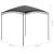 Pavilion, antracit, 3 x 3 x 2,65 m, 180 g/m² GartenMobel Dekor
