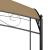 Pavilion, gri taupe, 3x4x2,65 m, 180 g/m² GartenMobel Dekor