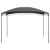 Pavilion, antracit, 3 x 4 x 2,65 m, 180 g/m² GartenMobel Dekor