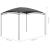 Pavilion, antracit, 3 x 4 x 2,65 m, 180 g/m² GartenMobel Dekor