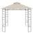 Pavilion, crem, 3x3x2,7 m, 160 g/m² GartenMobel Dekor