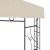Pavilion, crem, 3x3x2,7 m, 160 g/m² GartenMobel Dekor