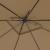 Pavilion, gri taupe, 3x3x2,7 m, 160 g/m² GartenMobel Dekor