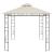Pavilion, crem, 4x3x2,7 m, 160 g/m² GartenMobel Dekor
