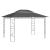 Pavilion, antracit, 4x3x2,7 m, 160 g/m² GartenMobel Dekor