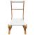 Pat de exterior cu baldachin, crem, 100x190x134 cm, lemn masiv GartenMobel Dekor