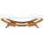 Pat de exterior, crem, 100x188,5x44 cm, lemn masiv curbat GartenMobel Dekor