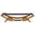 Pat de exterior, antracit, 100x188,5x44 cm, lemn masiv curbat GartenMobel Dekor