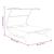Pat de exterior cu baldachin, crem, 165x203x138 cm, lemn masiv GartenMobel Dekor