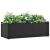 Strat înălțat grădină sistem auto-udare, antracit, 100x43x33 cm GartenMobel Dekor