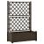 Jardinieră de grădină cu spalier, cafeniu, 100 x 43 x 142 cm PP GartenMobel Dekor
