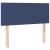 Pat box spring cu saltea, albastru, 100x200 cm, textil GartenMobel Dekor
