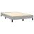 Pat box spring cu saltea, gri deschis, 120x200 cm, textil GartenMobel Dekor