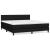 Pat box spring cu saltea, negru, 180x200 cm, catifea GartenMobel Dekor