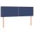 Pat box spring cu saltea, albastru, 140x200 cm, textil GartenMobel Dekor