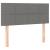 Pat box spring cu saltea, gri închis, 90x190 cm, textil GartenMobel Dekor