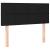 Pat box spring cu saltea, negru, 90x200 cm, textil GartenMobel Dekor