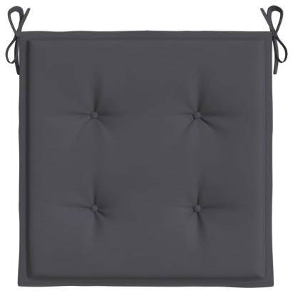 Perne scaune grădină 6 buc. antracit 40x40x3 cm țesătură Oxford GartenMobel Dekor