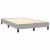 Pat box spring cu saltea, gri deschis, 120x200 cm, textil GartenMobel Dekor