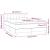 Pat box spring cu saltea, negru, 140x200 cm, textil GartenMobel Dekor