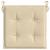 Perne scaune grădină 6 buc. bej 40x40x3 cm țesătură Oxford GartenMobel Dekor