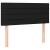 Pat box spring cu saltea, negru, 90x200 cm, textil GartenMobel Dekor