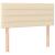 Pat box spring cu saltea, crem, 100x200 cm, textil GartenMobel Dekor