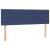 Pat box spring cu saltea, albastru, 140x200 cm, textil GartenMobel Dekor