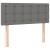 Pat box spring cu saltea, gri închis, 80x200 cm, textil GartenMobel Dekor