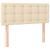 Pat box spring cu saltea, crem, 90x190 cm, textil GartenMobel Dekor