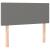 Pat box spring cu saltea, gri închis, 90x190 cm, textil GartenMobel Dekor