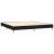 Pat box spring cu saltea, negru, 200x200 cm, textil GartenMobel Dekor