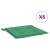 Perne scaune de grădină 6 buc. verde 50x50x3 cm țesătură Oxford GartenMobel Dekor
