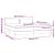 Pat box spring cu saltea, gri taupe, 200x200 cm, textil GartenMobel Dekor