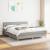 Pat continental, gri deschis, 180x200 cm, material textil GartenMobel Dekor