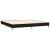 Pat box spring cu saltea, negru, 200x200 cm, textil GartenMobel Dekor