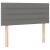 Pat box spring cu saltea, gri închis, 90x190 cm, textil GartenMobel Dekor