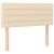 Pat box spring cu saltea, crem, 90x200 cm, textil GartenMobel Dekor